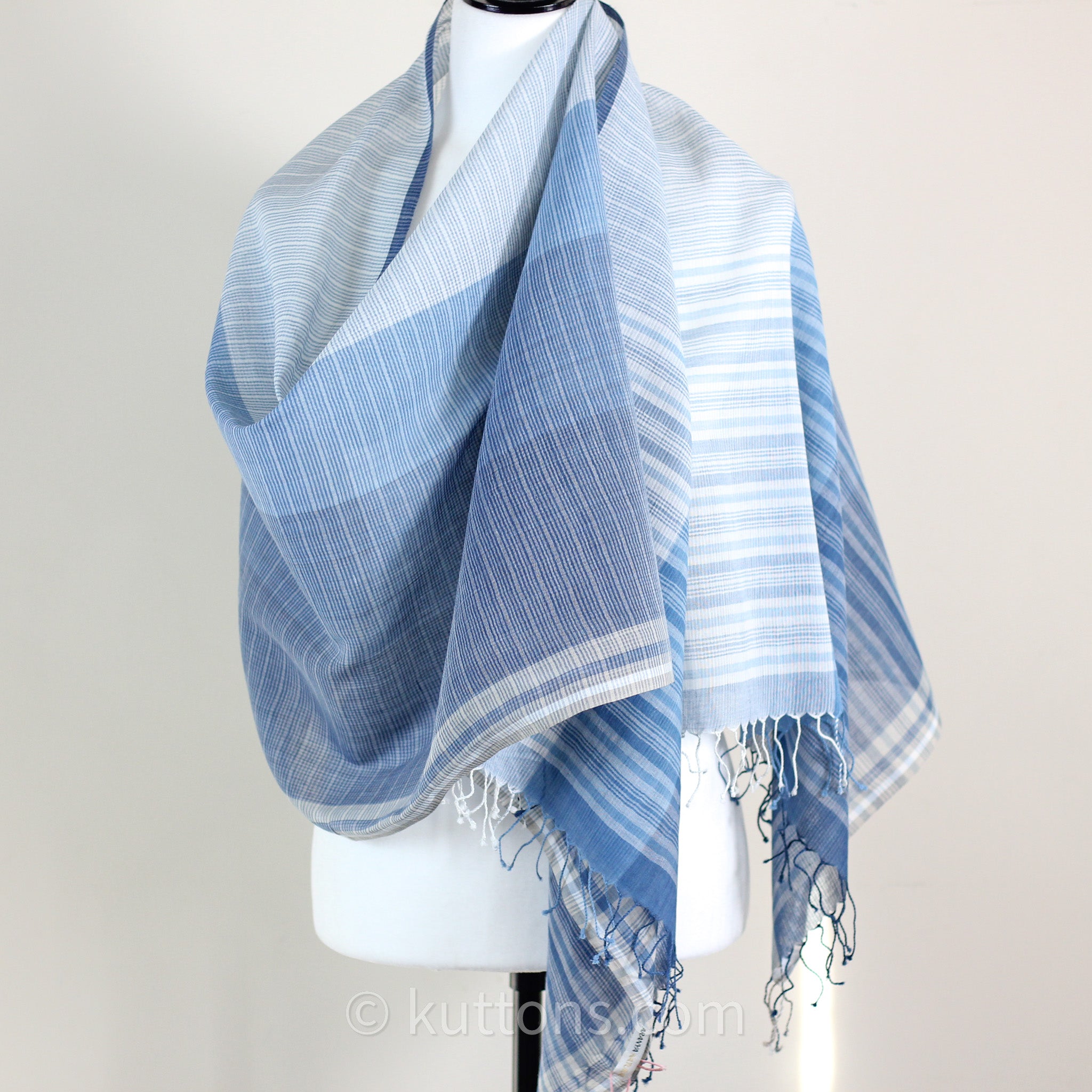 80 Inch Brown and Blue Reversible Scarf, Handwoven discount Indigo and Natural Plant Dye Cotton Scarf, Scarf Christmas Gift for Mom, Indigo Shawl