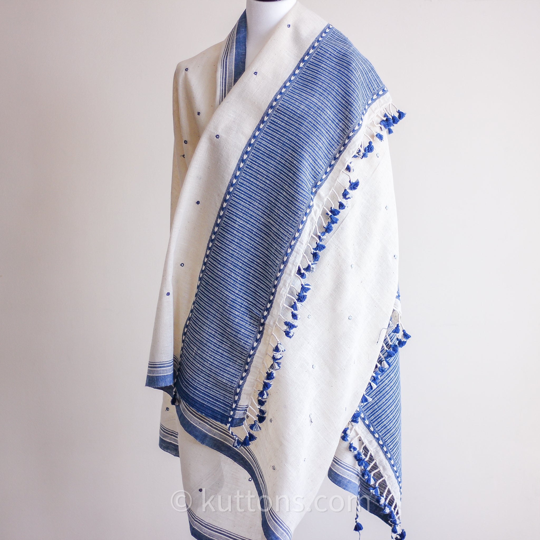 The Handwoven Dream | Spectacular Traditional Handwoven buying Organic Cotton Shawl