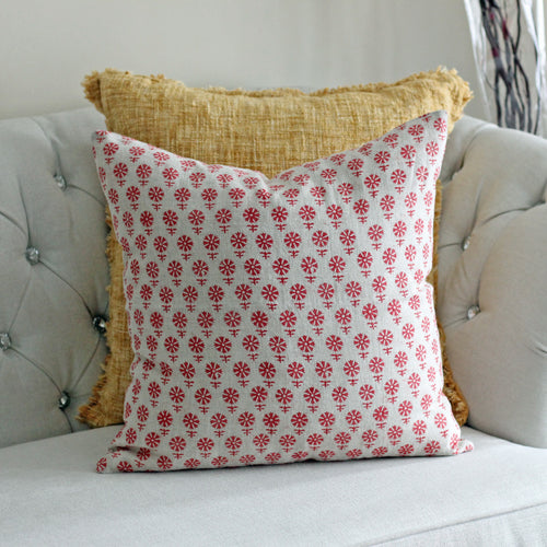 Lina' Block Print Pillow - Casa di LaValle